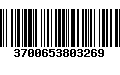 Código de Barras 3700653803269