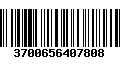 Código de Barras 3700656407808