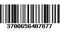 Código de Barras 3700656407877