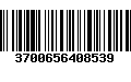 Código de Barras 3700656408539