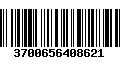 Código de Barras 3700656408621