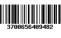 Código de Barras 3700656409482