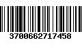 Código de Barras 3700662717458