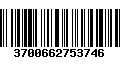 Código de Barras 3700662753746