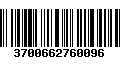 Código de Barras 3700662760096