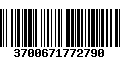 Código de Barras 3700671772790