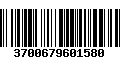 Código de Barras 3700679601580