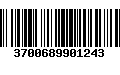 Código de Barras 3700689901243