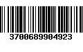 Código de Barras 3700689904923