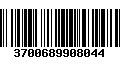 Código de Barras 3700689908044