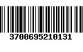 Código de Barras 3700695210131