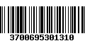 Código de Barras 3700695301310