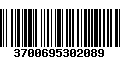 Código de Barras 3700695302089