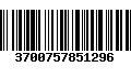 Código de Barras 3700757851296