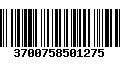 Código de Barras 3700758501275