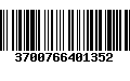 Código de Barras 3700766401352