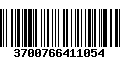 Código de Barras 3700766411054