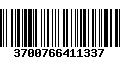 Código de Barras 3700766411337