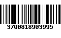 Código de Barras 3700818903995