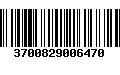 Código de Barras 3700829006470