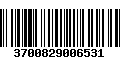 Código de Barras 3700829006531