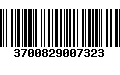 Código de Barras 3700829007323