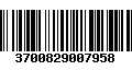 Código de Barras 3700829007958