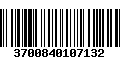 Código de Barras 3700840107132