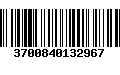 Código de Barras 3700840132967