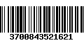 Código de Barras 3700843521621