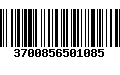 Código de Barras 3700856501085