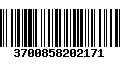 Código de Barras 3700858202171