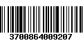 Código de Barras 3700864009207