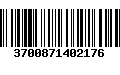 Código de Barras 3700871402176