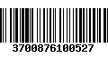 Código de Barras 3700876100527