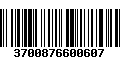 Código de Barras 3700876600607