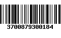 Código de Barras 3700879300184