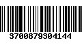 Código de Barras 3700879304144