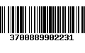 Código de Barras 3700889902231