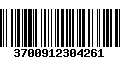 Código de Barras 3700912304261