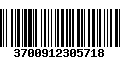 Código de Barras 3700912305718