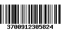 Código de Barras 3700912305824