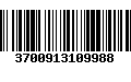 Código de Barras 3700913109988