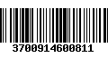 Código de Barras 3700914600811