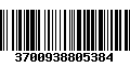 Código de Barras 3700938805384