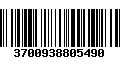 Código de Barras 3700938805490