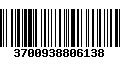 Código de Barras 3700938806138