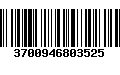 Código de Barras 3700946803525