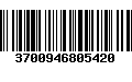 Código de Barras 3700946805420