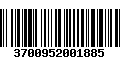 Código de Barras 3700952001885